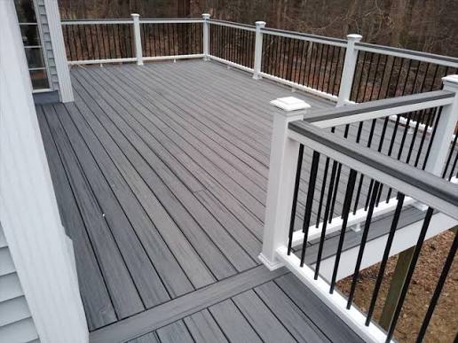Backyard deck