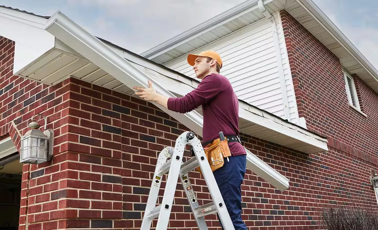 Professional gutter installation