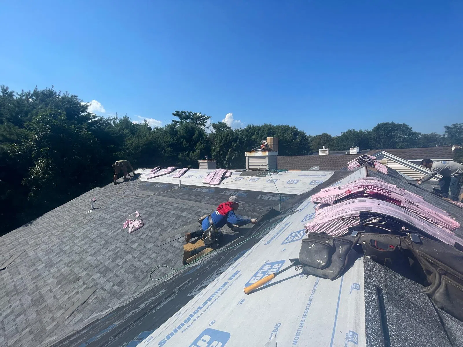 Professional roof replacement