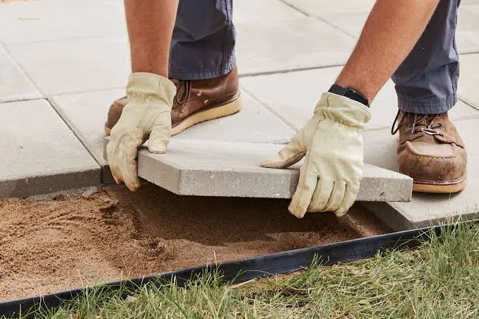 Paver Installation project